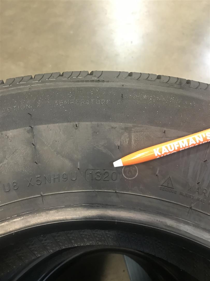 Tire DOT numbers and what it means - Kaufman’s Auto Repairs