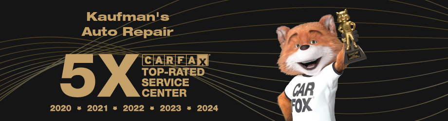 Carfax Top Rated | Kaufman's Auto Repairs
